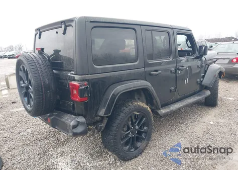 2022 Jeep Wrangler 4Xe Unlimited Sahara 4X4 из США, поврежденный, VIN 1C4JJXP68NW280968